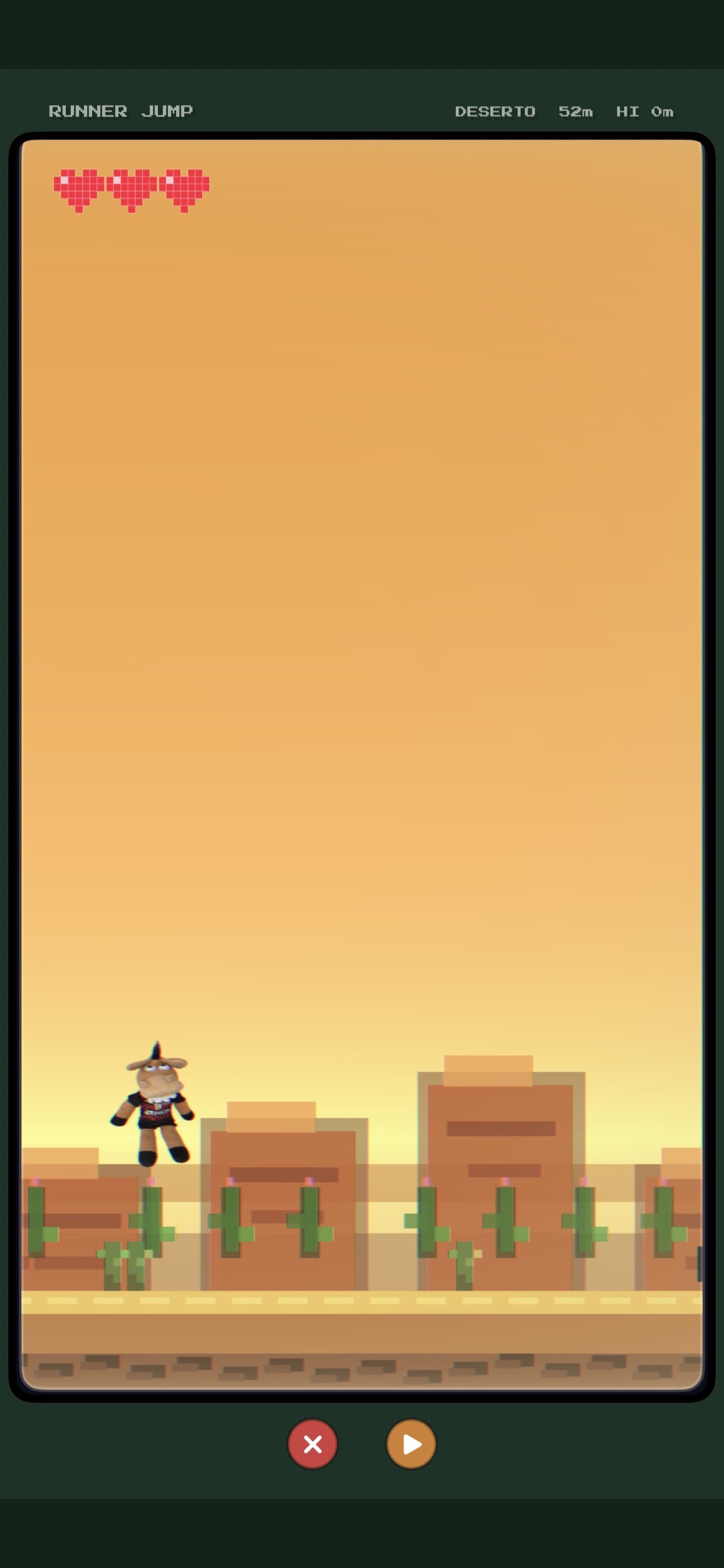 Minigame Runner Jump do Anima PlayDEX